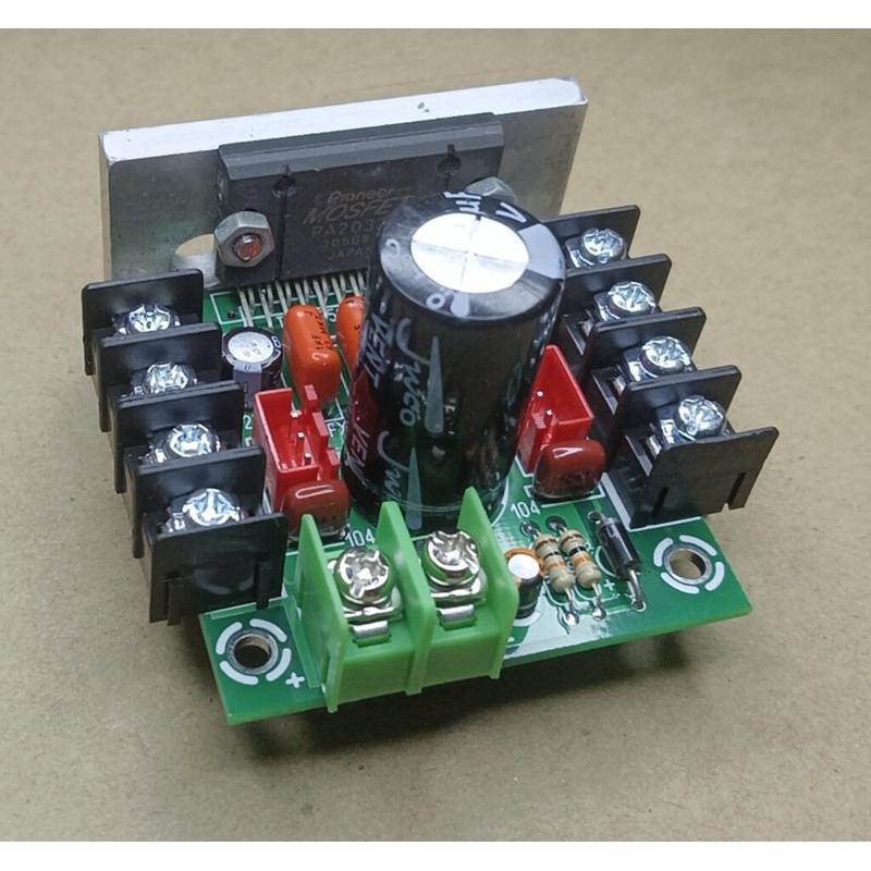 4路x75W场效应功放TDA7850,PA2030A,TDA7388,PAL010A通用PCB空板