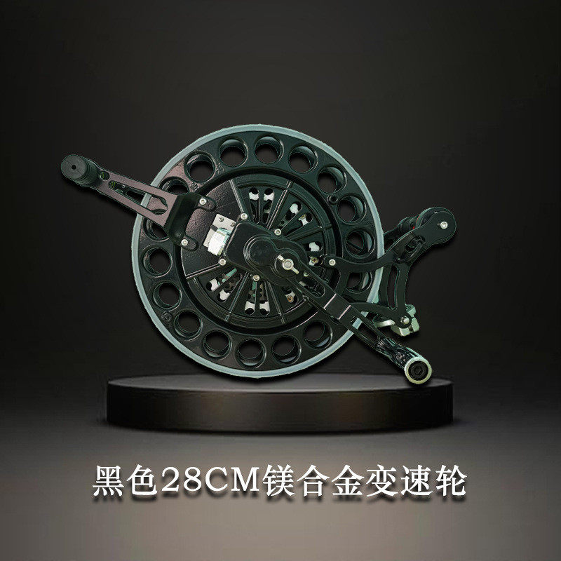高档胜利风筝线轮四挡变速轮镁合金大型风筝大人专用刹车防倒转
