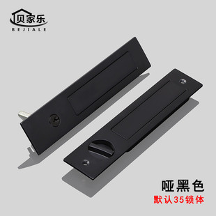 锌合金移门锁厨房阳台趟推拉门锁浴室卫生间木门平移门门内扣勾锁