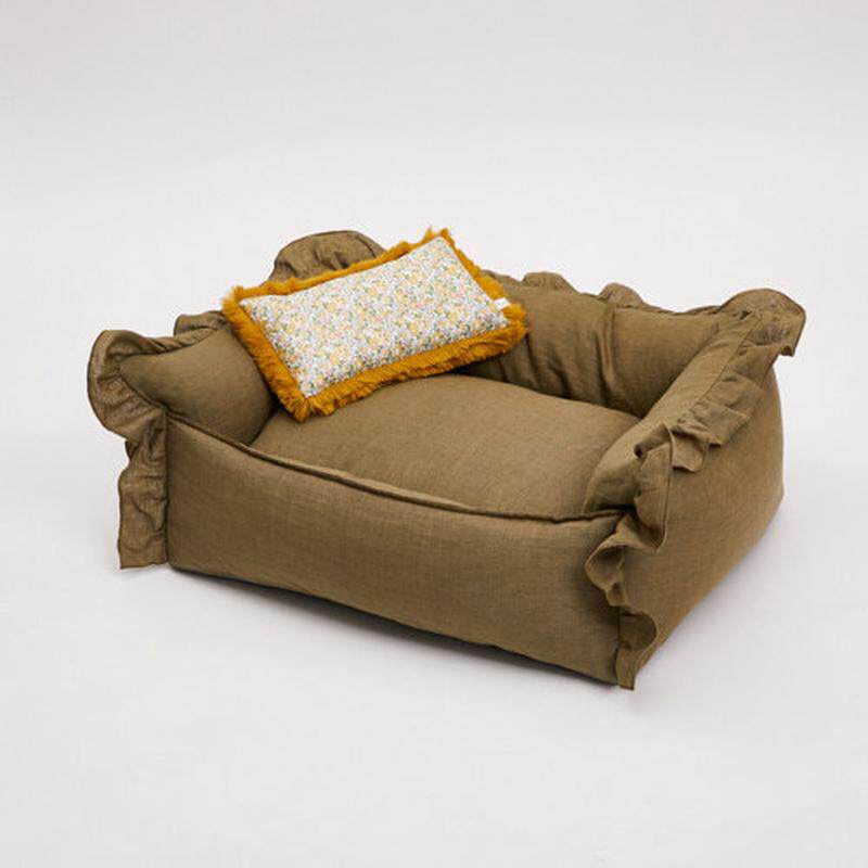 新款韩版高档棉法斗不粘毛窝垫中小型犬泰迪狗窝窝可拆洗猫窝狗床