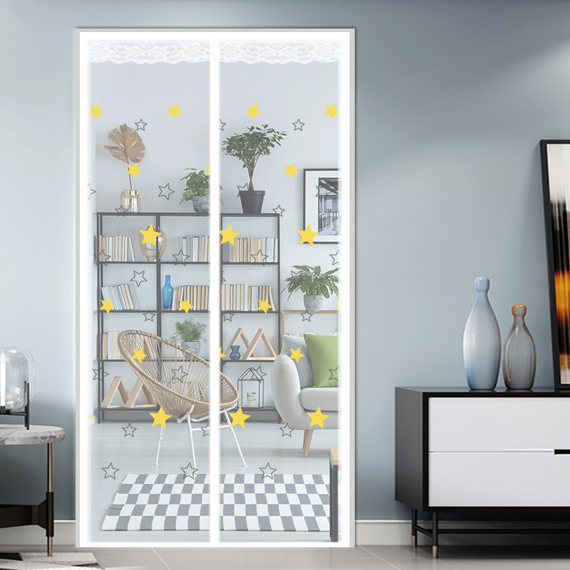 x70t2023新款防蚊自吸门帘磁性卧室静音家用纱门纱窗魔术贴免打孔