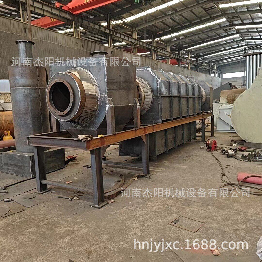 全套机制木炭生产线大型滚筒式竹片木糠炭化炉操作简单炭粉设备