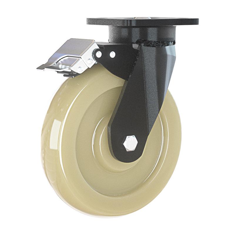 米想4寸万向轮重型尼龙组5寸6寸8寸10寸12寸手推车轮超重工业脚轮