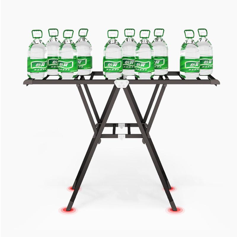 阳台折叠晾衣架落地室内宝宝晒衣架家用铝合金免安装凉衣架批发