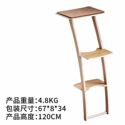 猫窝多层板用品树猫爬架宠物猫小型观景台吸盘剑麻实木大型joycat