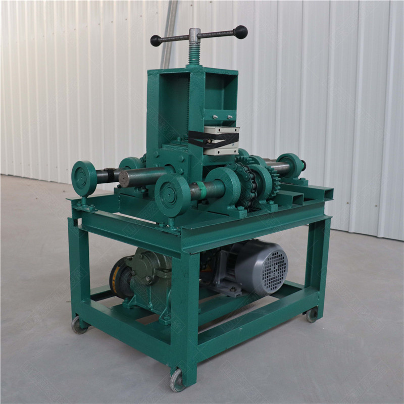 小型电动弯管机方管圆管弯弧大棚建设不锈钢加重型电动折弯卷圆机