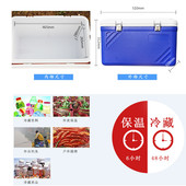 厂家促销 33l保温冷藏箱户外烧烤游开家用车载现货eps旅外卖餐