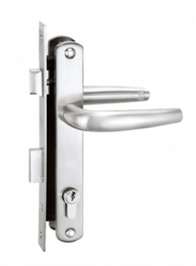 华南c8500门把手平开门执手断桥不锈钢门把手门锁窄版工厂直供