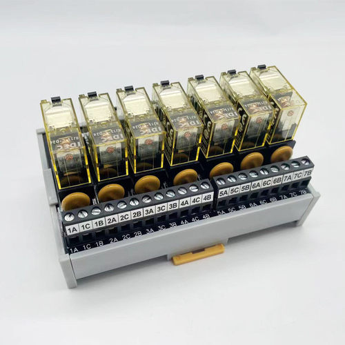 热销temate开轩原装和泉直流24v继电器模组1宝1闭控制板转接板2~1