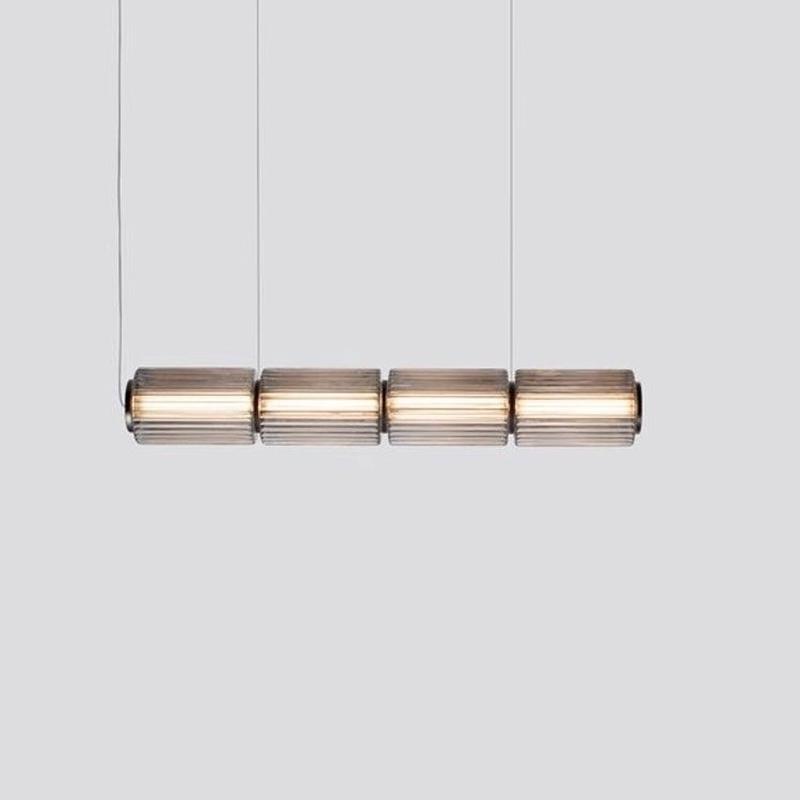 热销样板房column新款客厅吊灯设计师加拿大灯现代简约艺术玻璃餐