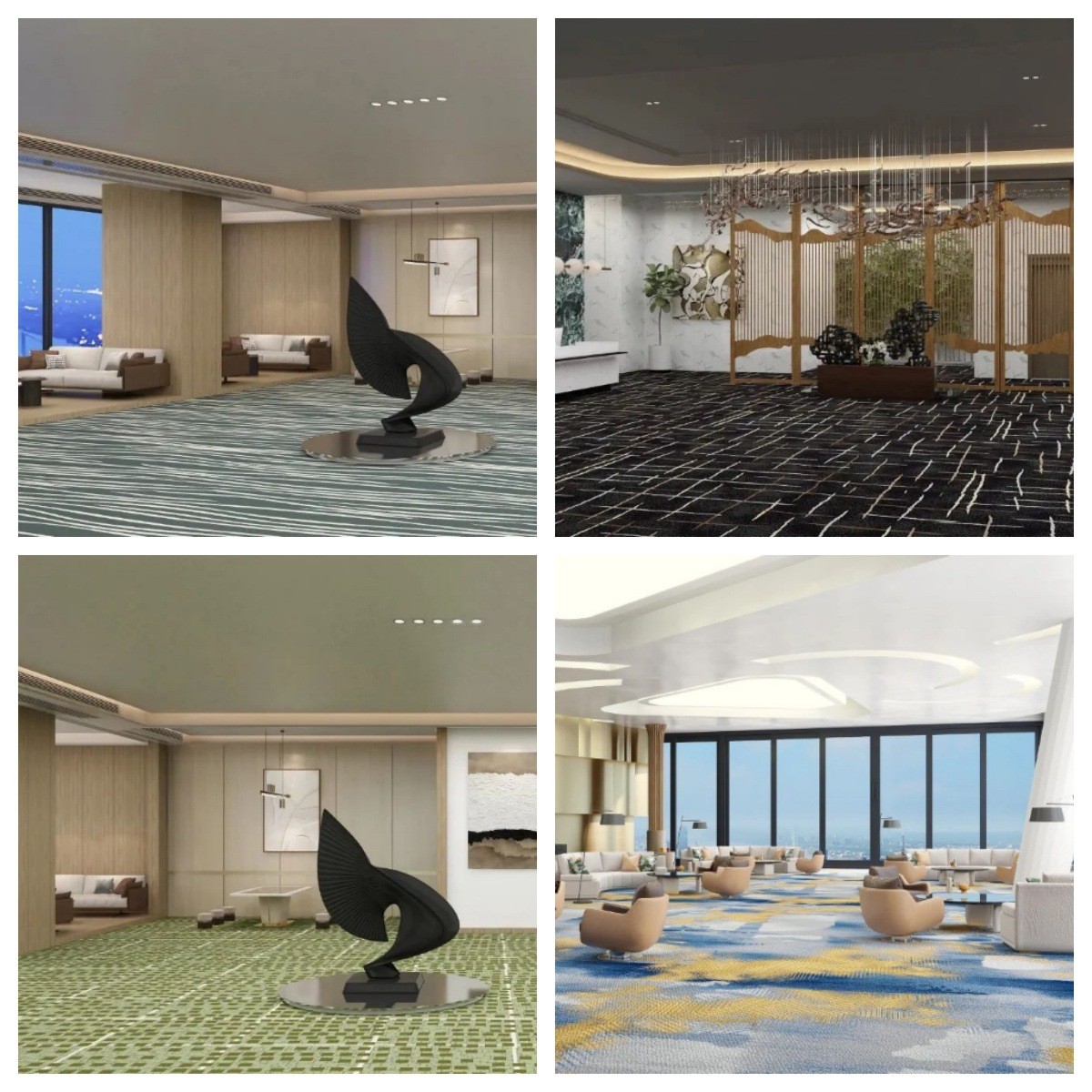 商用酒店阿克明地毯大堂酒店宴会厅大厅4米宽房间地毯