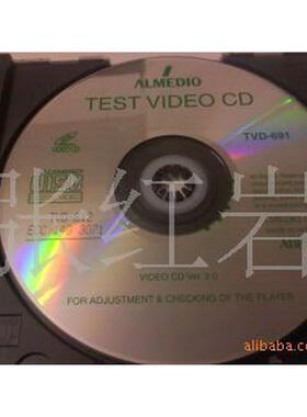热销abex测试格式tcd-w011w偏芯70um测试碟cd-rw碟
