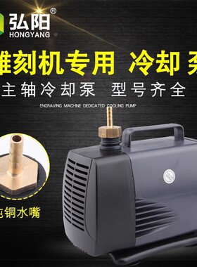 雕刻机水泵主轴电机dk-3000/4000大扬程水泵冷却循环喷泉鱼缸配件