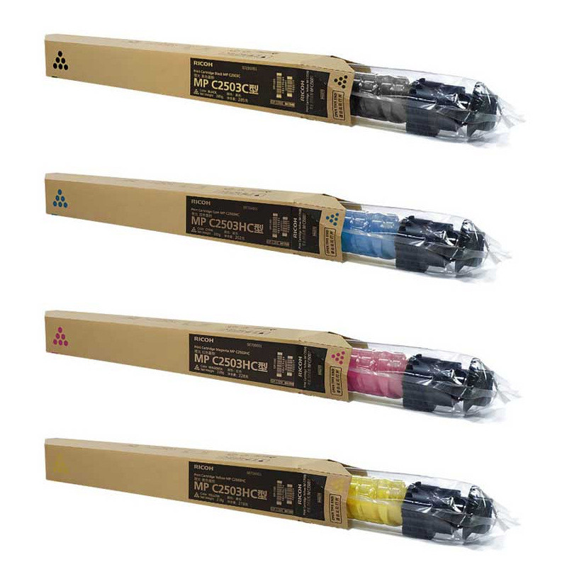 热销粉盒理光mpc2503c型墨粉盒适用mpc2003sp/c2503sp/c2011sp原