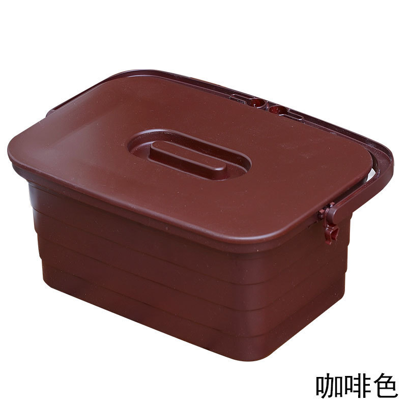 钓鱼桶多多satto清洁工具收纳箱保洁家政清洁桶拖地水桶提水桶康