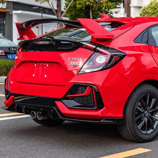 热销适用21款思域两厢typer尾翼定风翼tr思域掀车型背尾翼顶翼tr