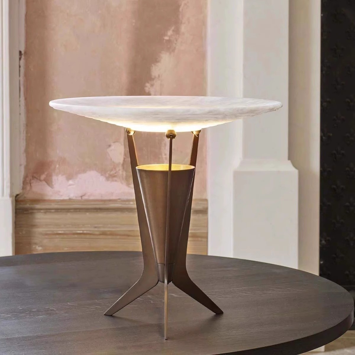 阿拉贡j.adams&co吊灯云石台灯客厅卧室书房酒店设计师落地灯