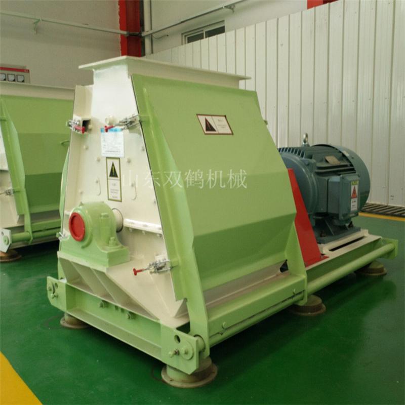 热销锤片式玉米芯颗粒粉碎深加工设备机组价格除尘带，符合环保送