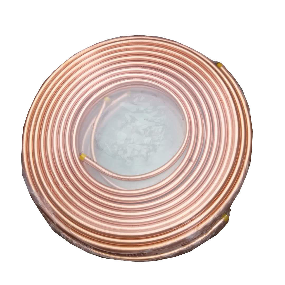 冷媒铜管现货紫铜管盘管空调铜管6*18*110*112*1直管销售