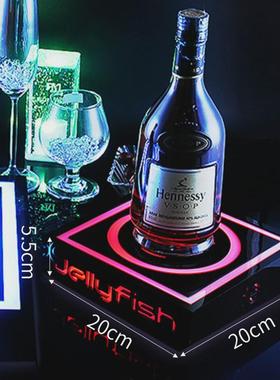 骏捷酒架ktv酒吧用品夜场发光洋酒香槟xo座红酒led展示架酒架