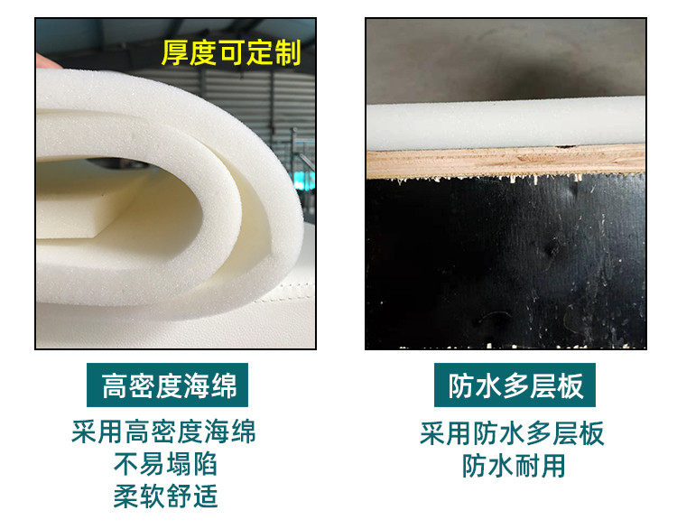 товар из китая 搓背床床面皮皮床床板海绵垫擦背床浴池澡堂床面浴室床垫pu搓澡革