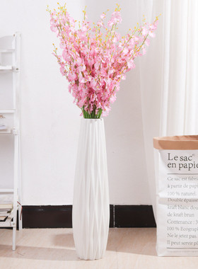 厂家直销欧式61厘米花瓶 陶瓷工艺品礼品家居装饰酒店摆设批发