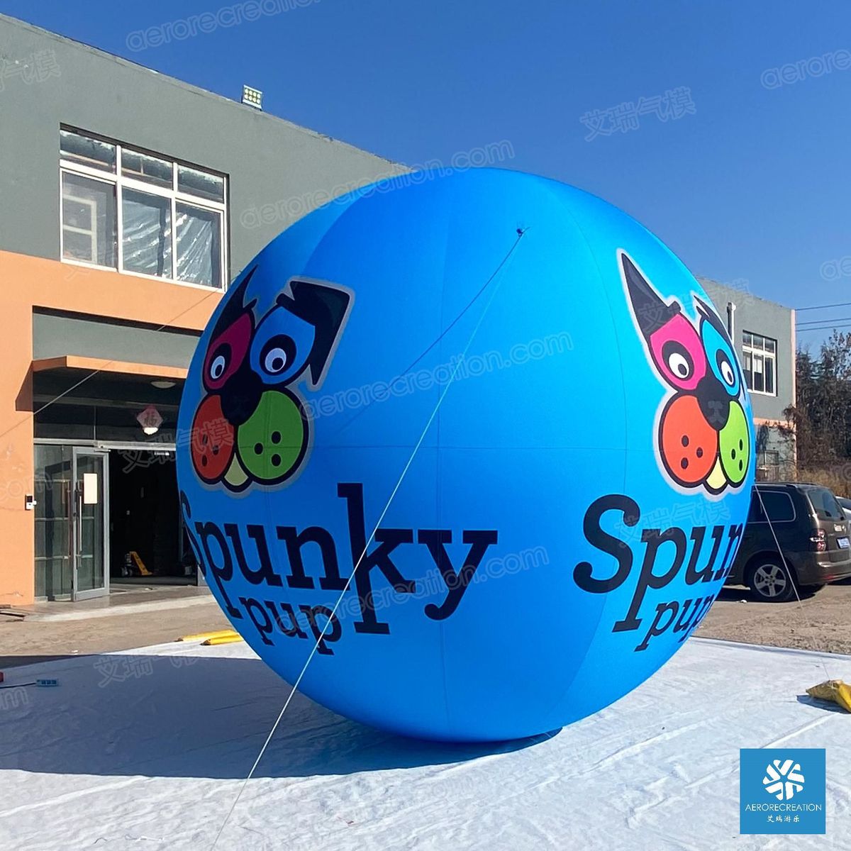 热销【造型批量发货】直径3.66mspunky悬挂气密球气模厂家直销广