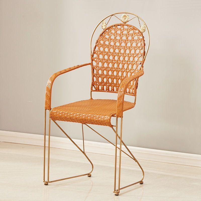 藤椅阳台桌椅电脑藤编休闲户外桌椅家具茶几组合办公铁艺椅子
