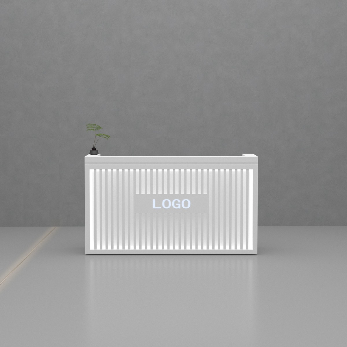 餐厅吧台饭店简约现代美容院前台公司瑜伽会所接待台服装店收银台