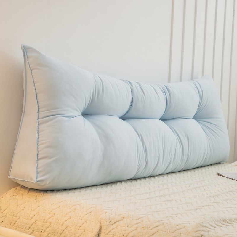 mnx2ins风粉色护腰三角软包防撞软垫大靠背床头靠垫床上靠枕免拆