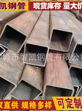 q345b空心直角矩形方管厂家供应厚壁直角方管矩 无缝方形管