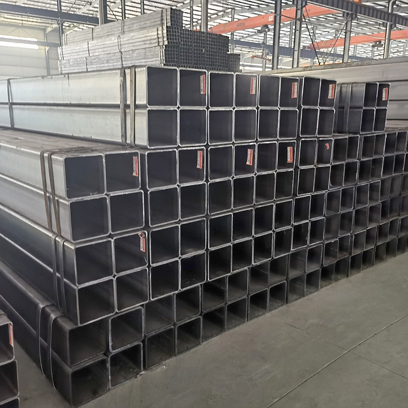 方管q235建筑工程镀锌方管6米切割方管空心管幕墙方钢热镀锌矩形