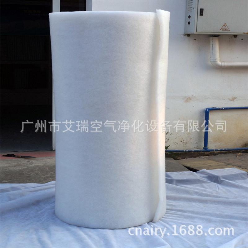源头好货初效过滤棉g4白色过滤棉空气20mm罗茨风机进气口过滤棉
