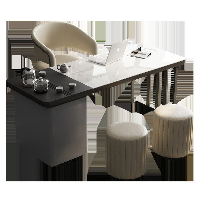 fnn1批发茶台茶桌椅组合家用书房现代轻奢岩板阳台1.2m小户型书桌,住宅家具,茶几,淘宝优惠券,粉丝福利购,淘宝优惠卷