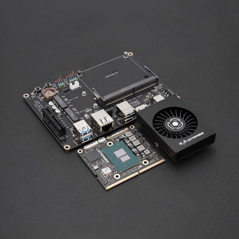 LattePanda Mu 拿铁熊猫微型x86计算模块评估套件 N100处理器
