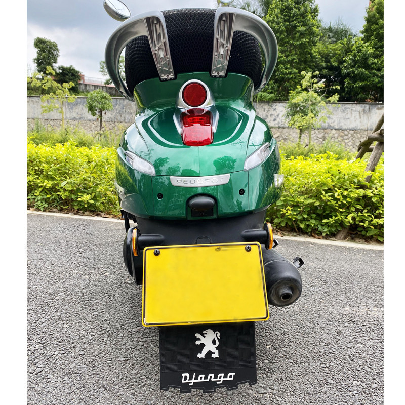 适用于标致姜戈Django150i摩托车后挡泥板砂石挡泥皮加厚挡泥板
