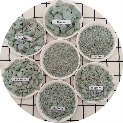 绿沸石矿山直发斜发沸石园艺多肉种植兰花土壤改良水处理沸石颗粒