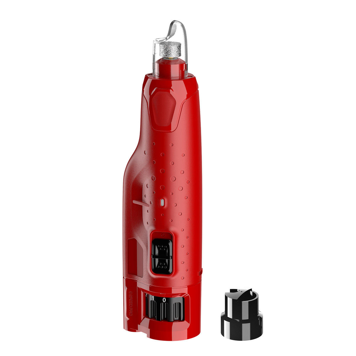 派旺宠物磨甲器6档调速低噪低器双led照明3种磨甲猫狗指甲修剪震