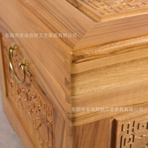 东阳木雕全香樟木箱子批发储物衣箱花箱雕中式字画收纳结婚陪嫁箱