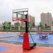 升降篮球架厂家移动式 中小学家用标准户外幼儿园篮架儿童支篮球架