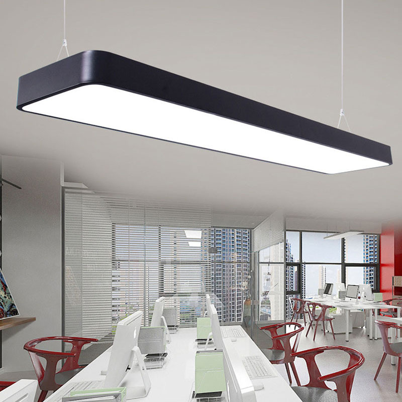 led长条灯吊线灯办公灯线条灯线形灯办公室条形灯方通灯