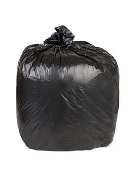 黑色只大号垃圾袋130x150cm*50加厚物业环卫大码塑料平口袋240升