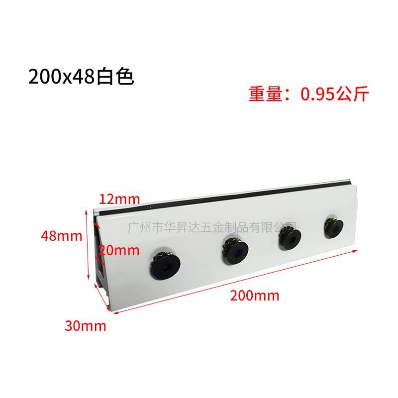 厂家直供铝合金重型玻璃夹感应门无框玻璃打孔门夹玻璃自动门夹