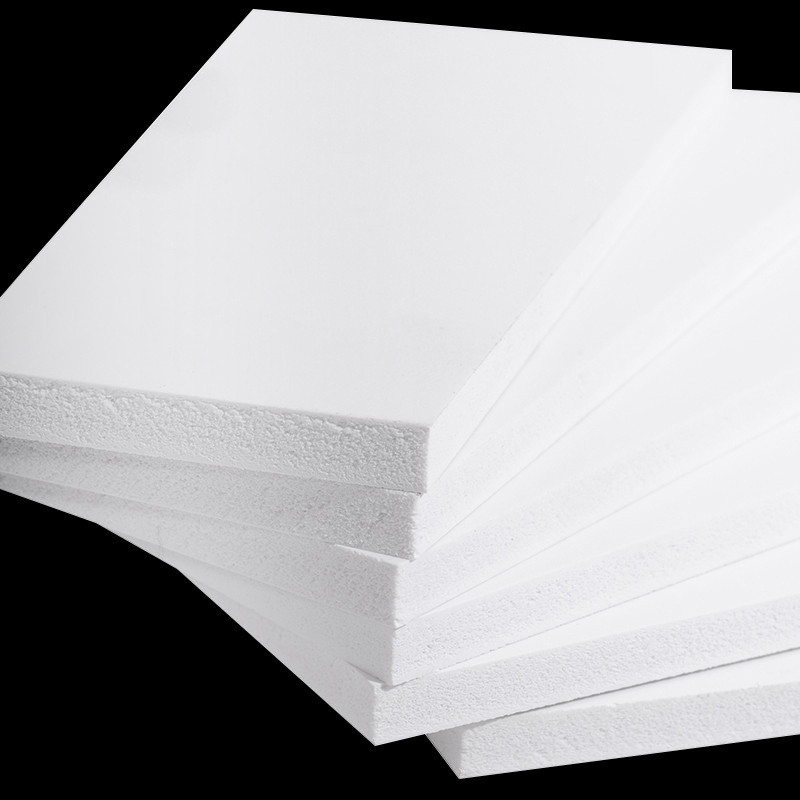深圳塑料板pvc结皮源头12mm加厚高密度雪弗板白色结皮板