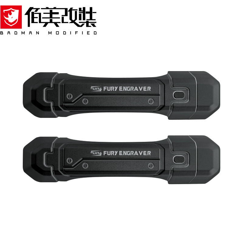 车门唤醒拉手适用于18-24款牧马人JL改装配件4xe门把手装饰FURY
