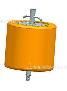江河湖面拦船助航警示浮标海面闪光标记通航塑料浮标