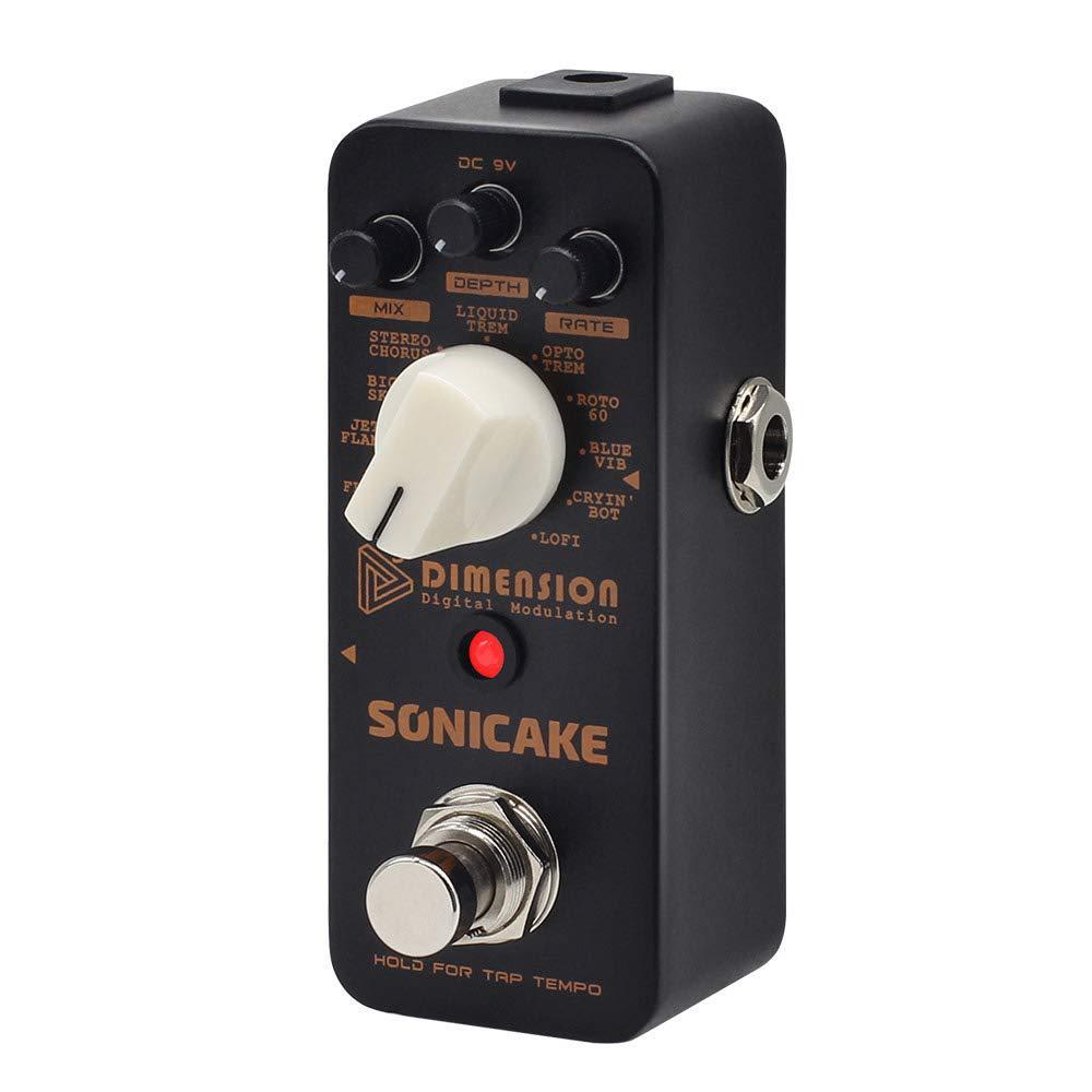 SONICAKE5thDimensionModulation踏板调制吉他踏板移相器侧