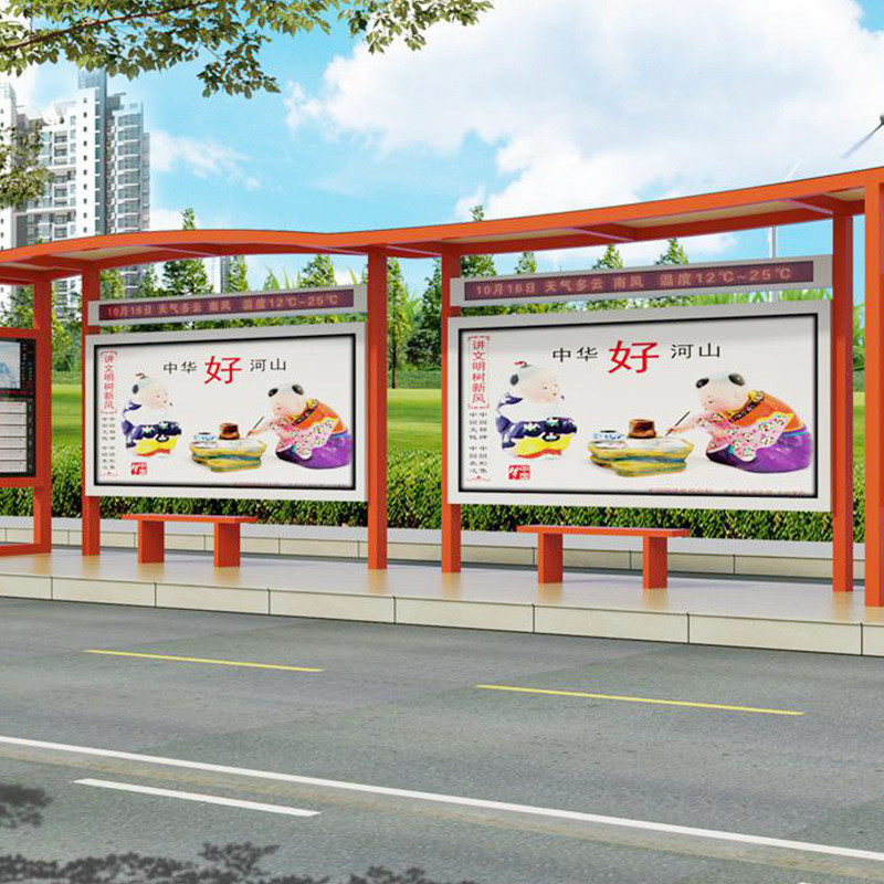 广告定做不锈钢宣传栏落地式单双面不锈钢led滚动厂家宣传栏定做
