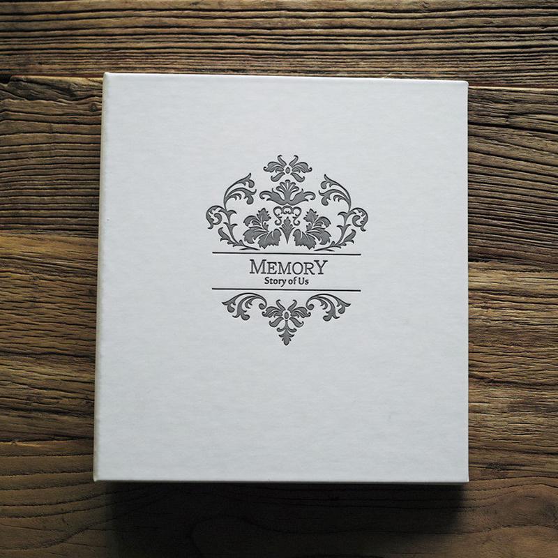 gju8皮质活页6寸插袋相册个性宝宝影集家庭纪念册4r插页式复古