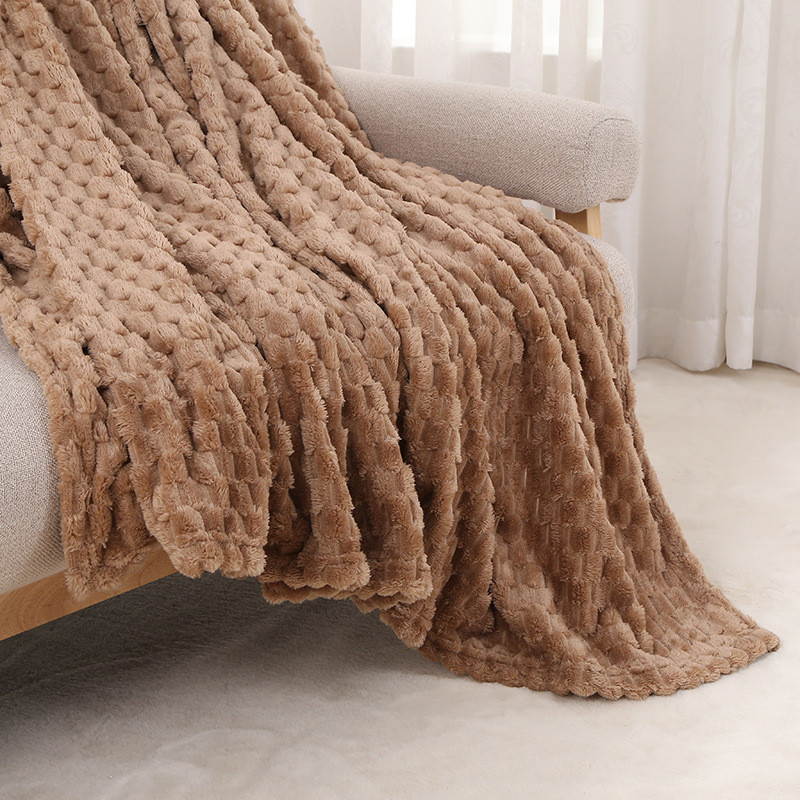 夏季塔芙绒毛毯毛毯沙发办公室盖毯家用加厚法兰绒毛毯厂家批发
